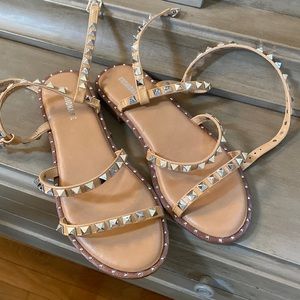 Studded sandals